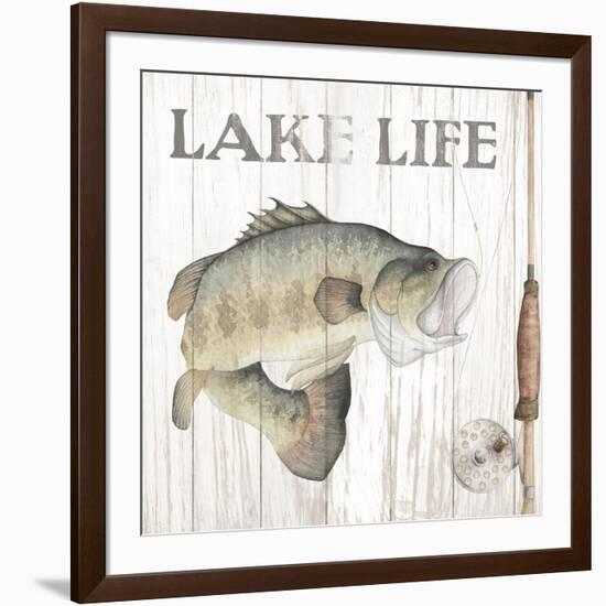 Lake Fishing II-Wild Apple Portfolio-Framed Art Print