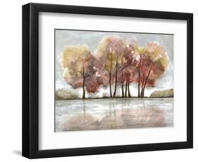 Lake Foliage-Doris Charest-Framed Art Print