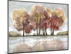 Lake Foliage-Doris Charest-Mounted Art Print
