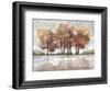 Lake Foliage-Doris Charest-Framed Art Print