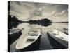 Lake Galve, Trakai Historical National Park, Trakai, Lithuania-Walter Bibikow-Stretched Canvas