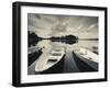 Lake Galve, Trakai Historical National Park, Trakai, Lithuania-Walter Bibikow-Framed Photographic Print