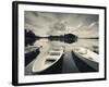 Lake Galve, Trakai Historical National Park, Trakai, Lithuania-Walter Bibikow-Framed Photographic Print