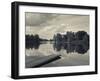 Lake Galve, Trakai Historical National Park, Trakai, Lithuania-Walter Bibikow-Framed Photographic Print