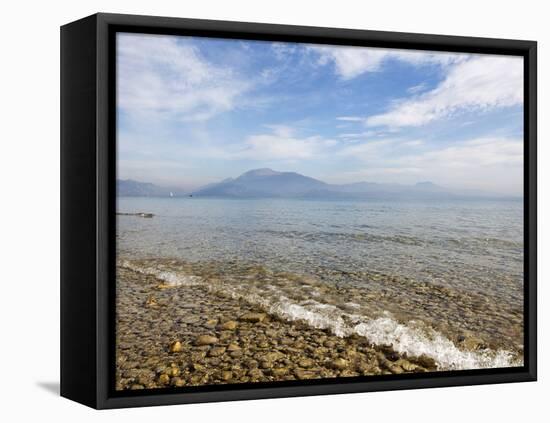 Lake Garda, Italy, Europe-Oliviero Olivieri-Framed Stretched Canvas