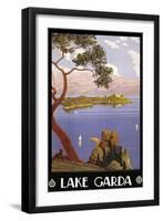 Lake Garda-null-Framed Giclee Print