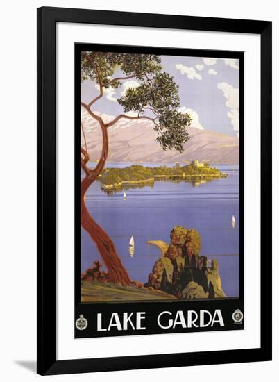 Lake Garda-null-Framed Giclee Print