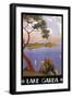 Lake Garda-null-Framed Premium Giclee Print