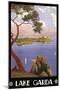 Lake Garda-null-Mounted Premium Giclee Print