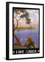 Lake Garda-null-Framed Giclee Print