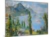 Lake Geneva, 1959-Oskar Kokoschka-Mounted Art Print