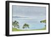 Lake Geneva from Chexbres Aus, 1911-Ferdinand Hodler-Framed Giclee Print