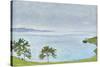 Lake Geneva from Chexbres Aus, 1911-Ferdinand Hodler-Stretched Canvas
