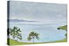 Lake Geneva from Chexbres Aus, 1911-Ferdinand Hodler-Stretched Canvas