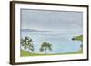 Lake Geneva from Chexbres Aus, 1911-Ferdinand Hodler-Framed Giclee Print