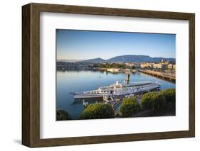 Lake Geneva, Geneva, Switzerland-Jon Arnold-Framed Photographic Print