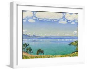 Lake Geneva Seen from Chexbres, 1905-Ferdinand Hodler-Framed Giclee Print