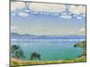 Lake Geneva Seen from Chexbres, 1905-Ferdinand Hodler-Mounted Giclee Print