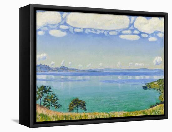 Lake Geneva Seen from Chexbres, 1905-Ferdinand Hodler-Framed Stretched Canvas