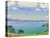 Lake Geneva Seen from Chexbres, 1905-Ferdinand Hodler-Stretched Canvas