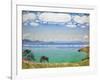 Lake Geneva, Seen from Chexbres, 1905-Ferdinand Hodler-Framed Giclee Print