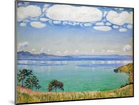 Lake Geneva, Seen from Chexbres, 1905-Ferdinand Hodler-Mounted Giclee Print