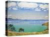 Lake Geneva, Seen from Chexbres, 1905-Ferdinand Hodler-Stretched Canvas