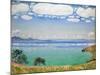 Lake Geneva, Seen from Chexbres, 1905-Ferdinand Hodler-Mounted Giclee Print