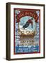 Lake Geneva, Wisconsin - Ski Shop-Lantern Press-Framed Art Print