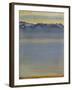 Lake Geneva with Savoyer Alps, 1907-Ferdinand Hodler-Framed Giclee Print