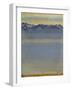 Lake Geneva with Savoyer Alps, 1907-Ferdinand Hodler-Framed Giclee Print
