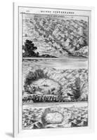 Lake Geology, 1678-Athanasius Kircher-Framed Giclee Print
