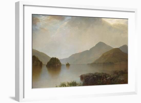 Lake George, 1869-John Frederick Kensett-Framed Giclee Print