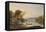 Lake George, 1871-Eugène Boudin-Framed Stretched Canvas