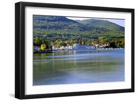 Lake George Autumn, New York-George Oze-Framed Photographic Print