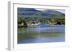 Lake George Autumn, New York-George Oze-Framed Photographic Print