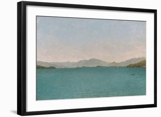 Lake George, Free Study, 1872-John Frederick Kensett-Framed Giclee Print