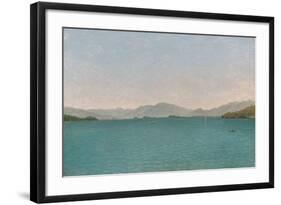 Lake George, Free Study, 1872-John Frederick Kensett-Framed Giclee Print