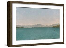 Lake George, Free Study, 1872-John Frederick Kensett-Framed Giclee Print