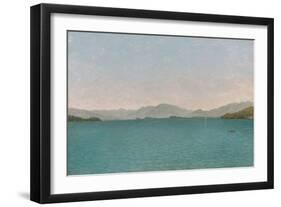 Lake George, Free Study, 1872-John Frederick Kensett-Framed Giclee Print