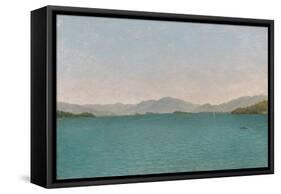 Lake George, Free Study, 1872-John Frederick Kensett-Framed Stretched Canvas