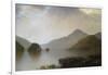 Lake George Landscape-John Frederick Kensett-Framed Art Print