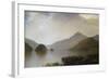 Lake George Landscape-John Frederick Kensett-Framed Art Print