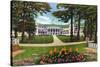Lake George, New York - Bolton Landing Exterior View of Sagamore Hotel-Lantern Press-Stretched Canvas
