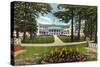 Lake George, New York - Bolton Landing Exterior View of Sagamore Hotel-Lantern Press-Stretched Canvas