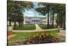 Lake George, New York - Bolton Landing Exterior View of Sagamore Hotel-Lantern Press-Stretched Canvas