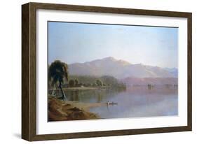 Lake George, New York, C1843-1880-Sanford Robinson Gifford-Framed Giclee Print