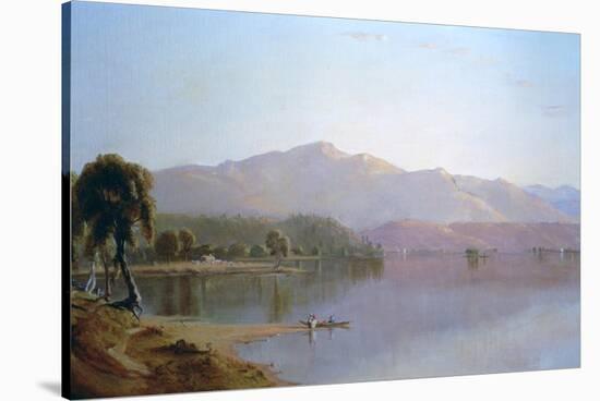 Lake George, New York, C1843-1880-Sanford Robinson Gifford-Stretched Canvas