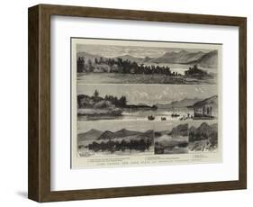 Lake George, New York State, an American Pleasure Resort-null-Framed Giclee Print