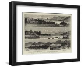 Lake George, New York State, an American Pleasure Resort-null-Framed Giclee Print